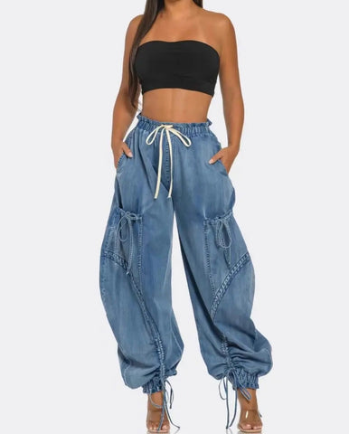 IT DEPENDS CARGO JEANS