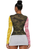 TREND GLOW MESH TOP