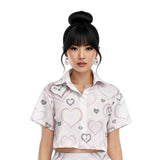 CUPID STORM CROP SHIRT