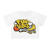 FUN VIBES ONLY CROP