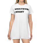 WHATEVER I WANT "DESTINY" T-SHIRT DRESS