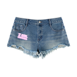 IT GIRL CERTIFIED "BUBBLI" VINTAGE WASH DENIM SHORTS