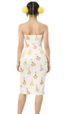 STICKY LOVE "MIMOSA" MIDI TUBE DRESS