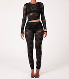 WAKE UP LOVE LACE PANTS SET