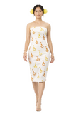 STICKY LOVE "MIMOSA" MIDI TUBE DRESS