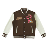 IT GIRL "MAIN CHARACTER" VARSITY JACKET