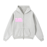 IT GIRL CERTIFIED "BUBBLI" ZIP HOODIE