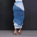 BEEN GONE DENIM MAXI