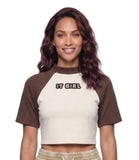 IT GIRL "SUGAR HEART" CROP TOP