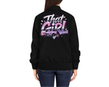 THAT GIRL "RARE AFFAIR" BOMBER JACKET
