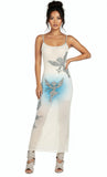 LOVE OVER HALO MESH MAXI DRESS