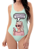 NOT TOXIC BUT DEADLY SWIM-BODYSUIT