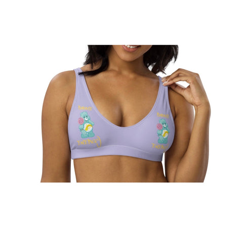 BADDIE ENERGY "LOVEY BEAR" BRA CROP