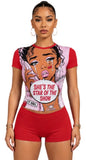 IT GIRL "SWEET TART" SLIM FIT T-SHIRT