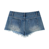IT GIRL CERTIFIED "BUBBLI" VINTAGE WASH DENIM SHORTS