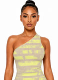 DRIZZLE ONE SHOULDER BODYSUIT