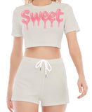 SWEET & STICKY SHORT SET