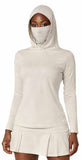 BRÛLÉE BITES FACE MASK HOODIE