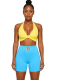 STUDIO SOCIAL "IT GIRL" HALTER BRA TOP