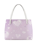 CANDY CRUSH FAUX LEATHER TOTE