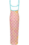 WINK PUFF MESH MAXI DRESS