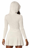 BRÛLÉE BITES FACE MASK HOODIE
