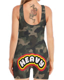 HEAVY "PAPER DOLL" ROMPER