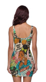 IN A FRENZY MINI DRESS