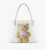 WHO SAID WHAT FAUX LEATHER TOTE