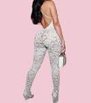 BODIED LACE JUMPSUIT