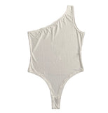 BONE TO PICK ONE SHOULDER BODYSUIT