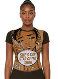 IT GIRL "BASANTI" SLIM FIT T-SHIRT