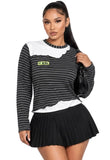 IT GIRL "135th STREET" LONG SLEEVE TOP