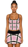 BOW & BELL PLEATED SKORT