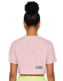 IT GIRL "HATED BY MANY" MINERAL WASH CROP TOP