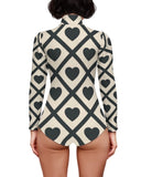 QUEEN OF HEARTS BODYSUIT
