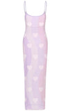 ISLAND HEART MESH MAXI
