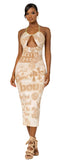 CREME MUNCHY MAXI DRESS