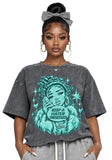 IT GIRL "DIVINE ONES" DISTRESSED T-SHIRT