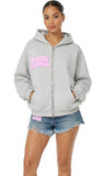 IT GIRL CERTIFIED "BUBBLI" ZIP HOODIE