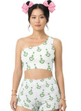 STICKY LOVE "JOY PAD" HIGH STRETCH SHORTS
