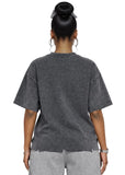 IT GIRL "DIVINE ONES" DISTRESSED T-SHIRT