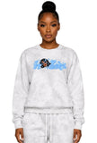 IT GIRL "CLOUD CRUSH" WASH SWEATSHIRT