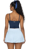BLOOM BLISS PLEATED SKORT