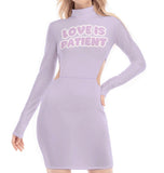 LOVE IS.. HOLLOW SIDE DRESS