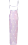 ISLAND HEART MESH MAXI