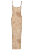 SERENITY SOUTH MESH MAXI DRESS