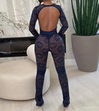 MIGHT AS WELL LACE PANTS SET