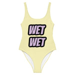 WET WET "DEEP DIVE" SWIM-BODYSUIT