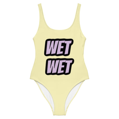 WET WET "DEEP DIVE" SWIM-BODYSUIT